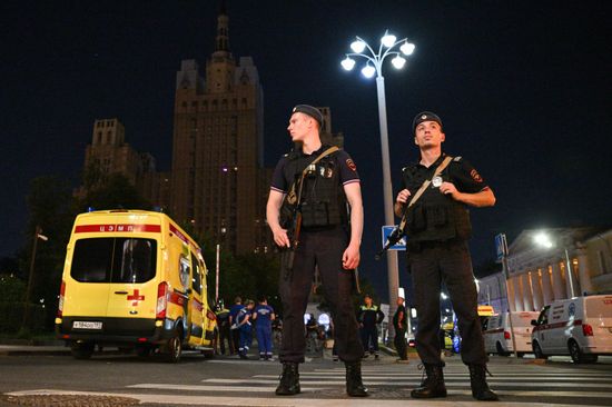 Russia Moscow Cafe Blast