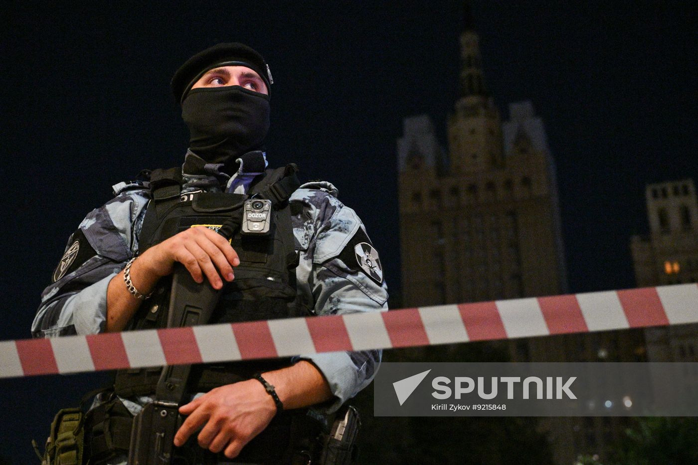 Russia Moscow Cafe Blast