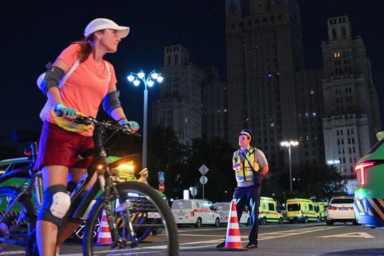 Russia Moscow Cafe Blast