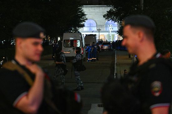 Russia Moscow Cafe Blast