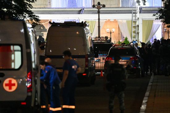 Russia Moscow Cafe Blast