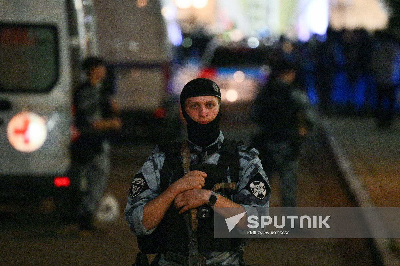 Russia Moscow Cafe Blast