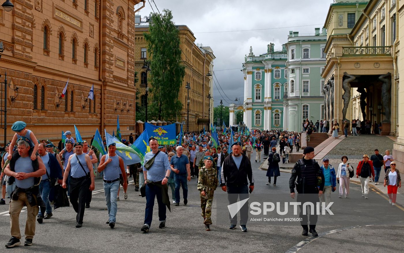 Russia Regions Airborne Forces Day