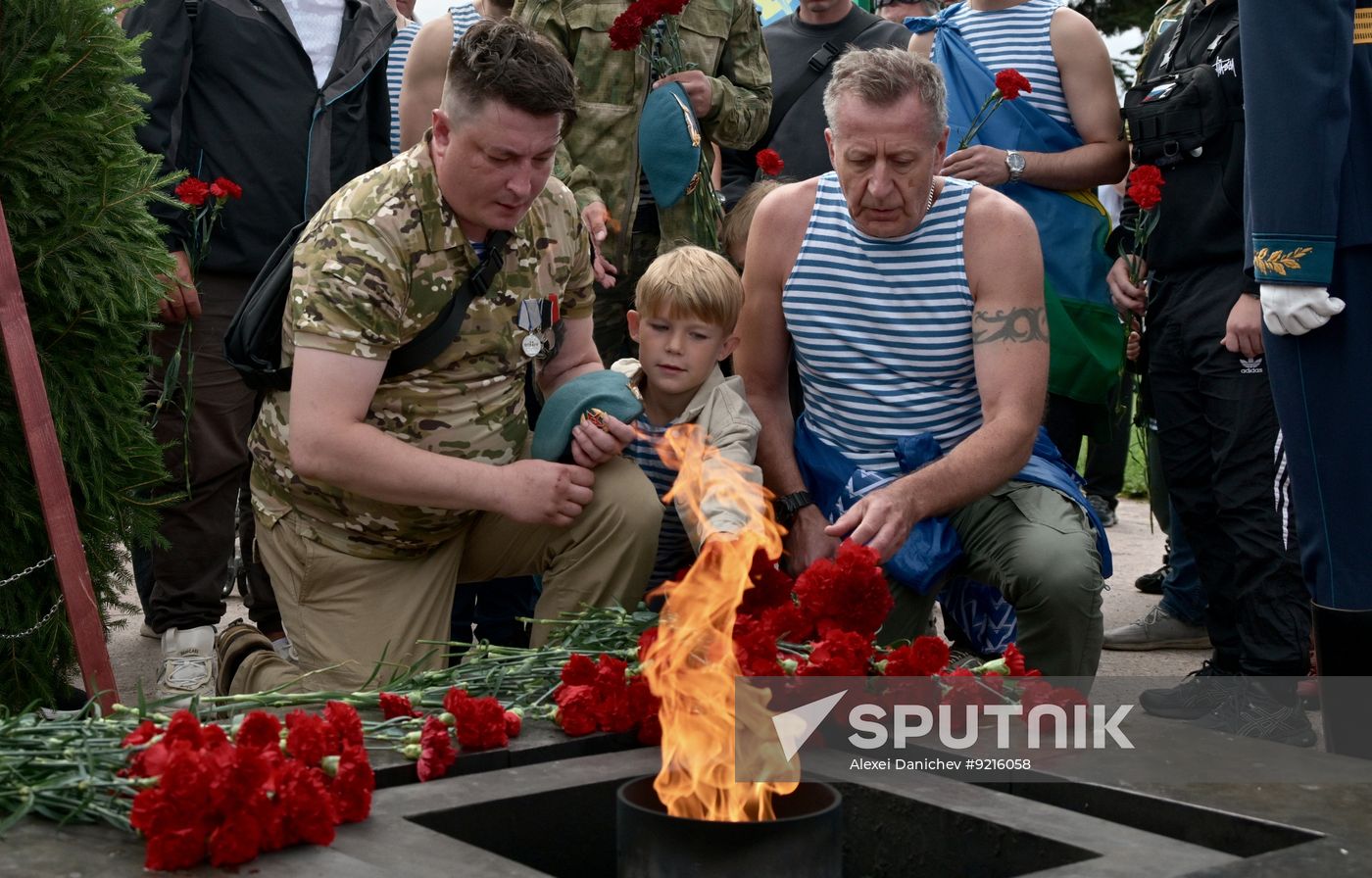 Russia Regions Airborne Forces Day
