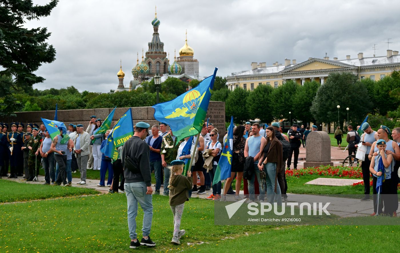 Russia Regions Airborne Forces Day