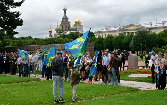 Russia Regions Airborne Forces Day
