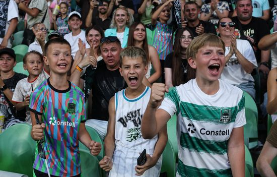 Russia Soccer Premier-League Krasnodar - Fakel