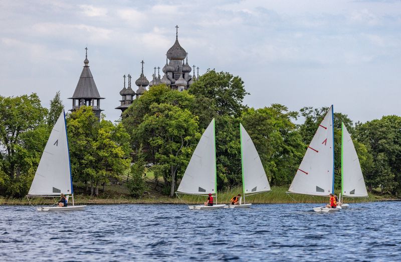 Russia Kizhi Regatta Festival