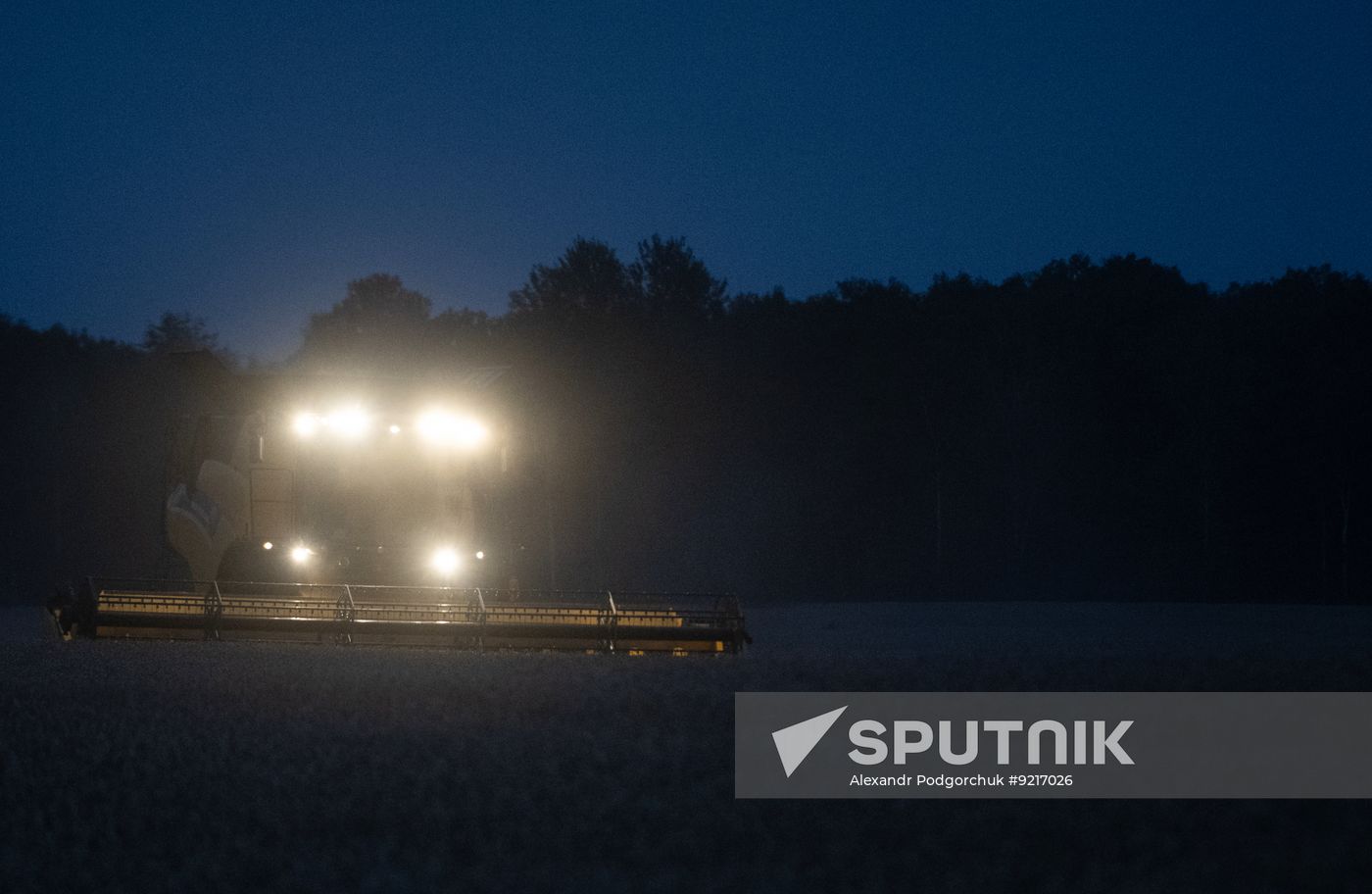 Russia Agriculture Wheat Harvesting