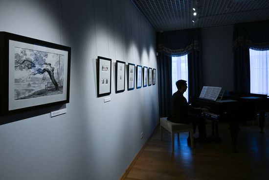 Russia Pushkin Mikhaylovskoye Exhibition