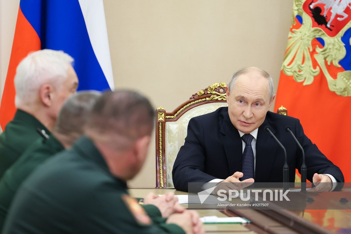 Russia Putin Defence Ministry