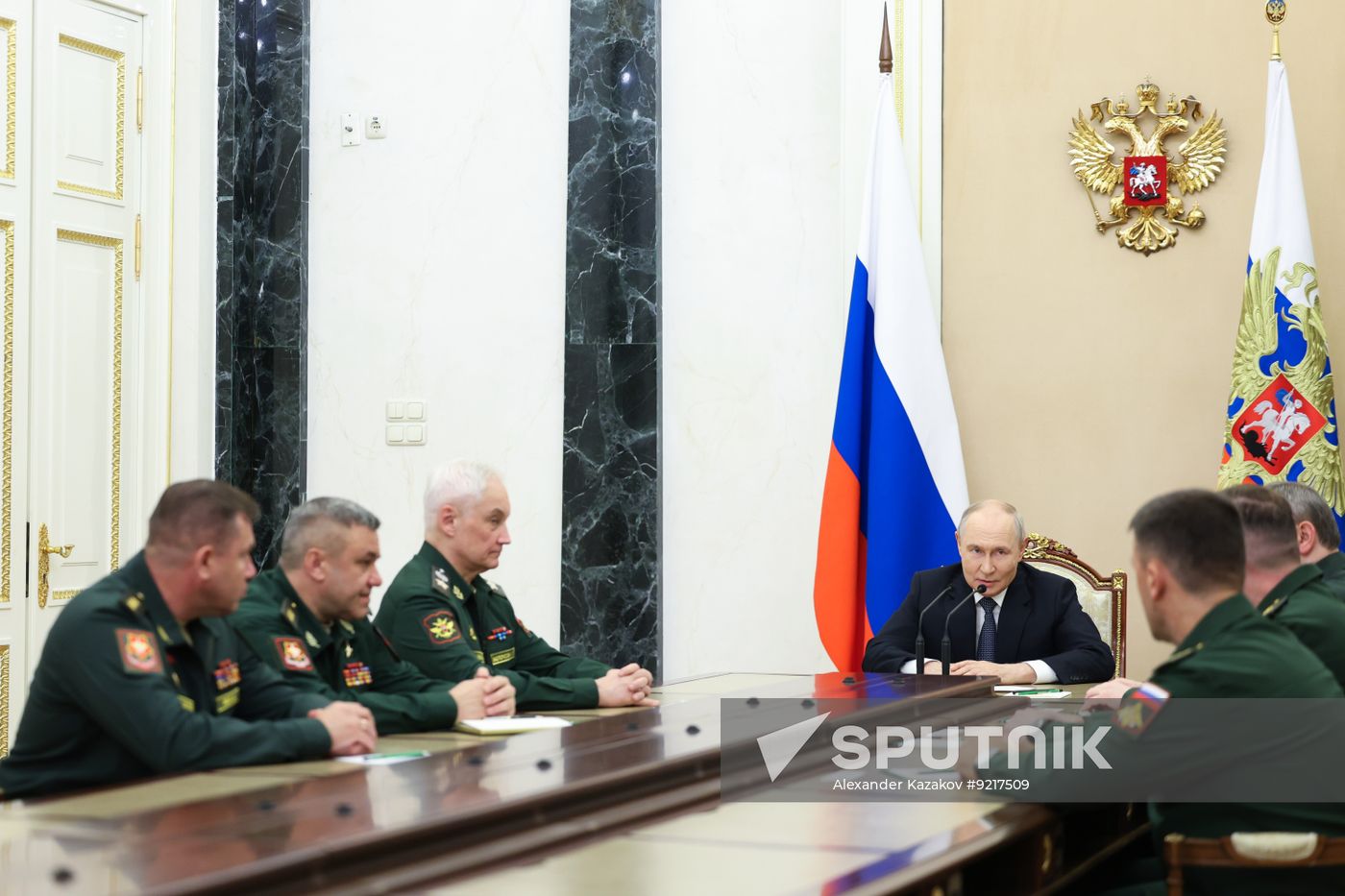 Russia Putin Defence Ministry