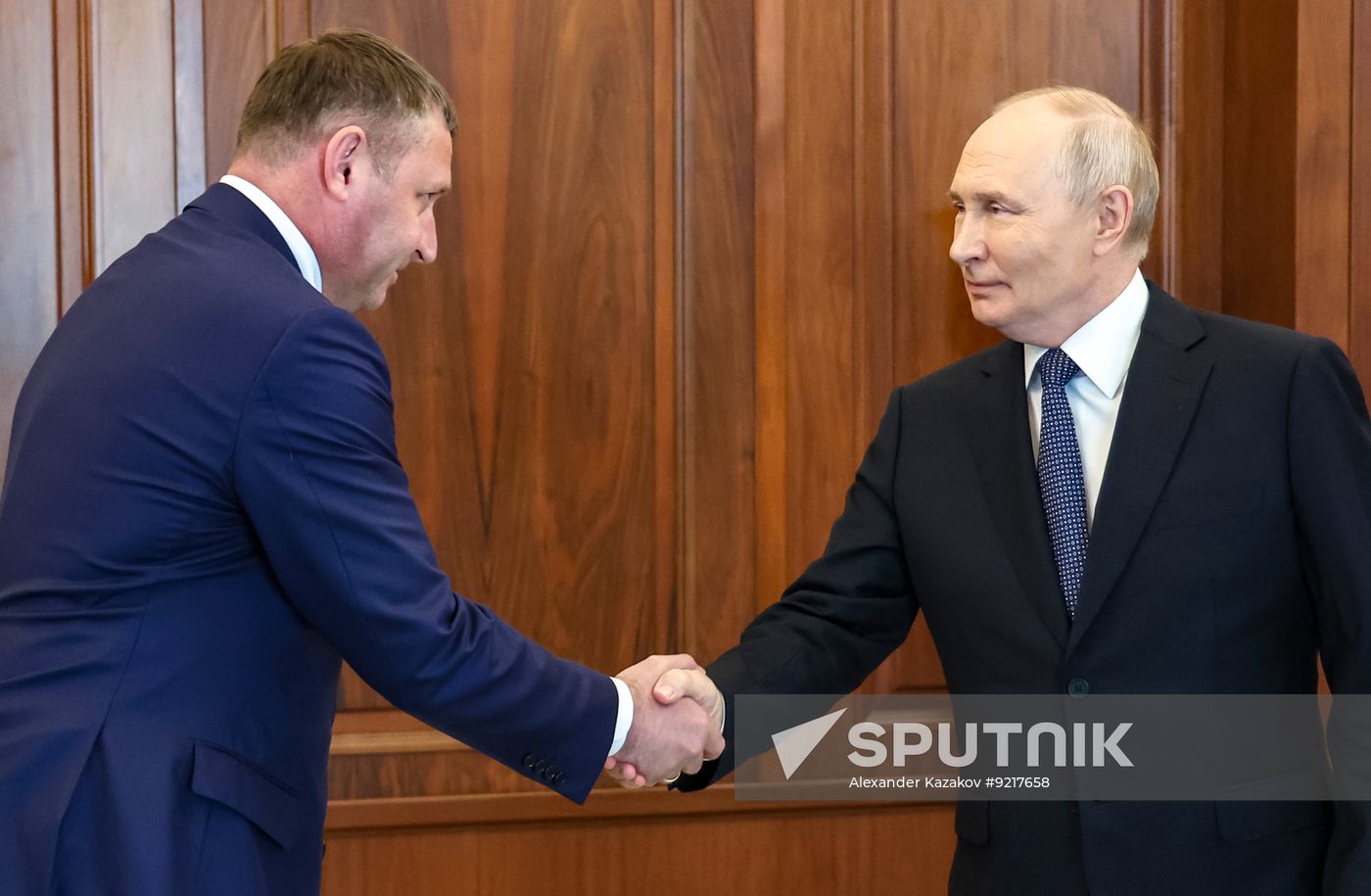 Russia Putin Belgorod Region Acting Governor