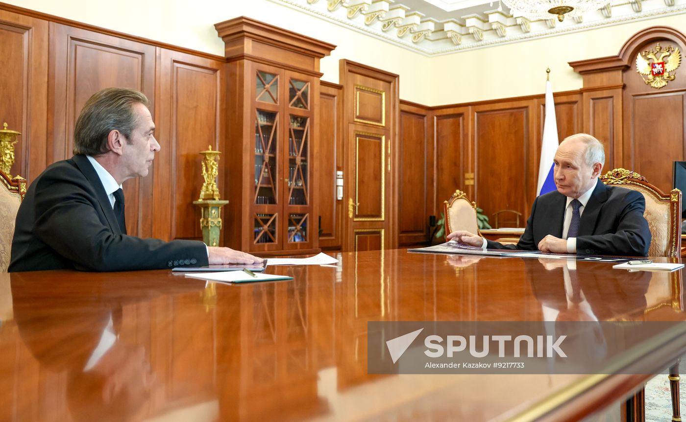 Russia Putin Theatre Workers Union Chair