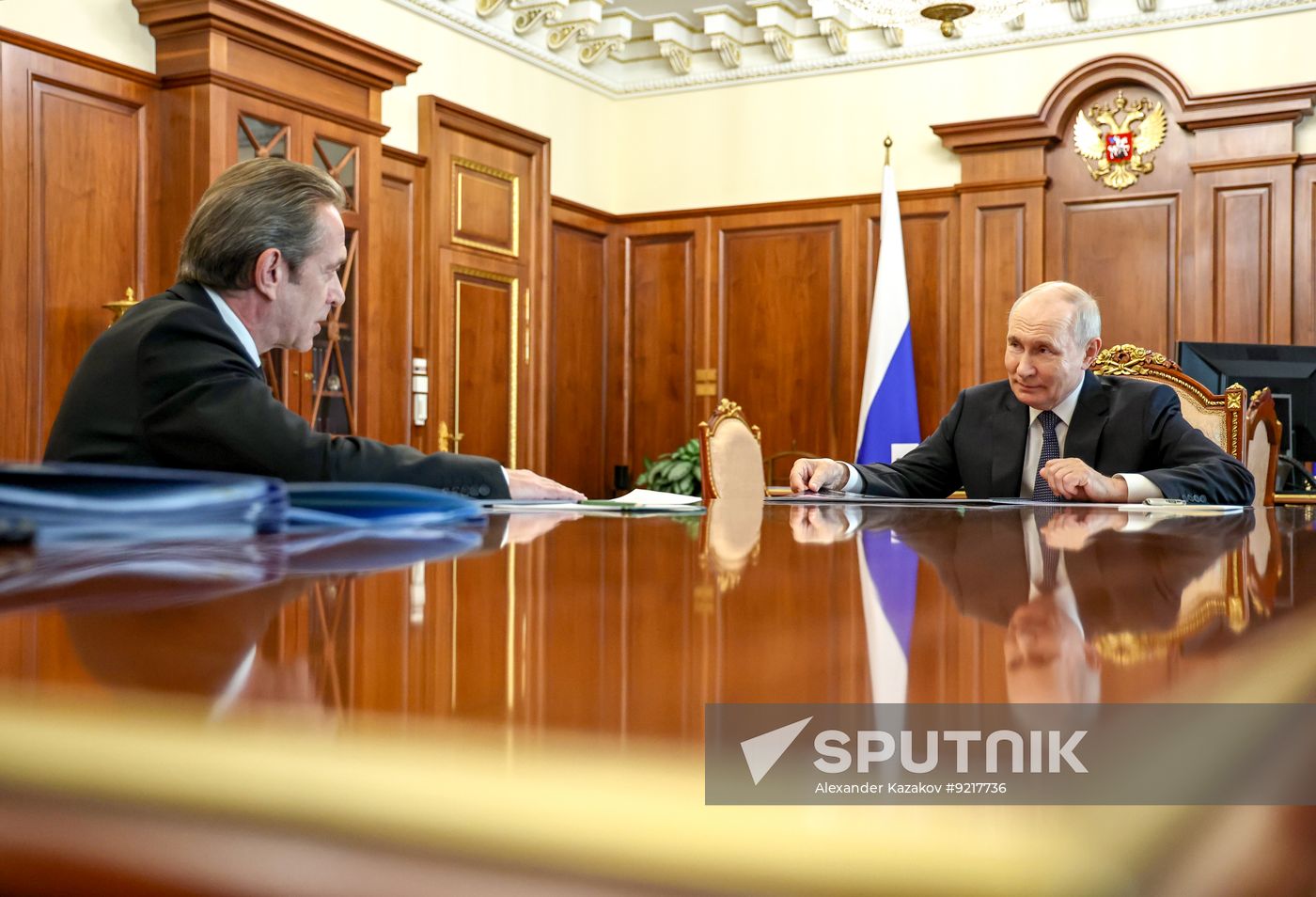 Russia Putin Theatre Workers Union Chair