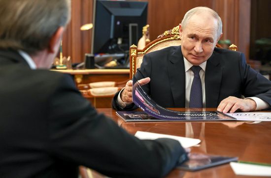 Russia Putin Theatre Workers Union Chair