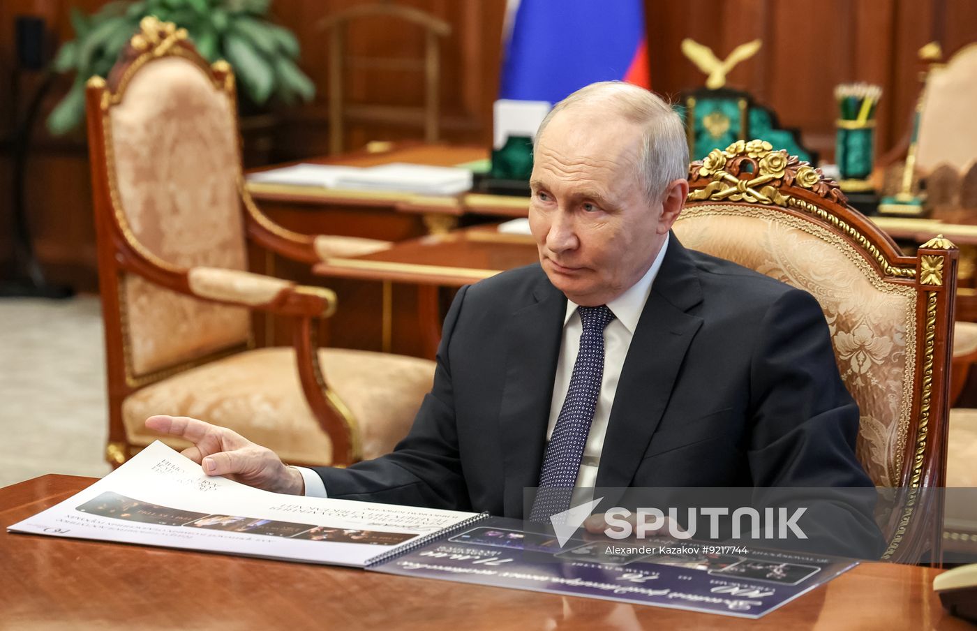 Russia Putin Theatre Workers Union Chair