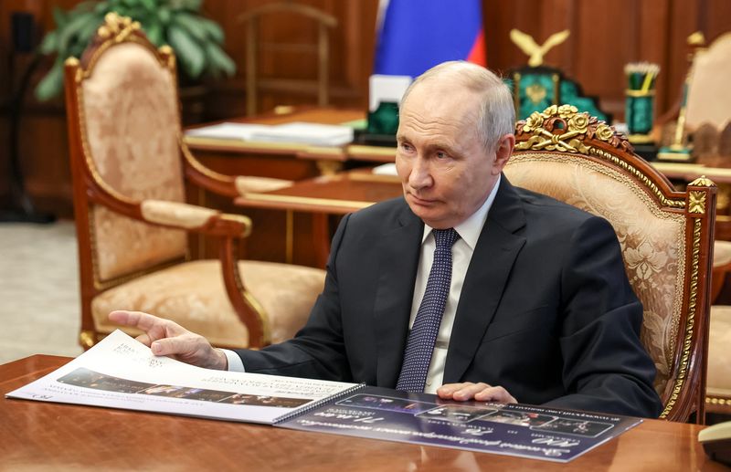 Russia Putin Theatre Workers Union Chair