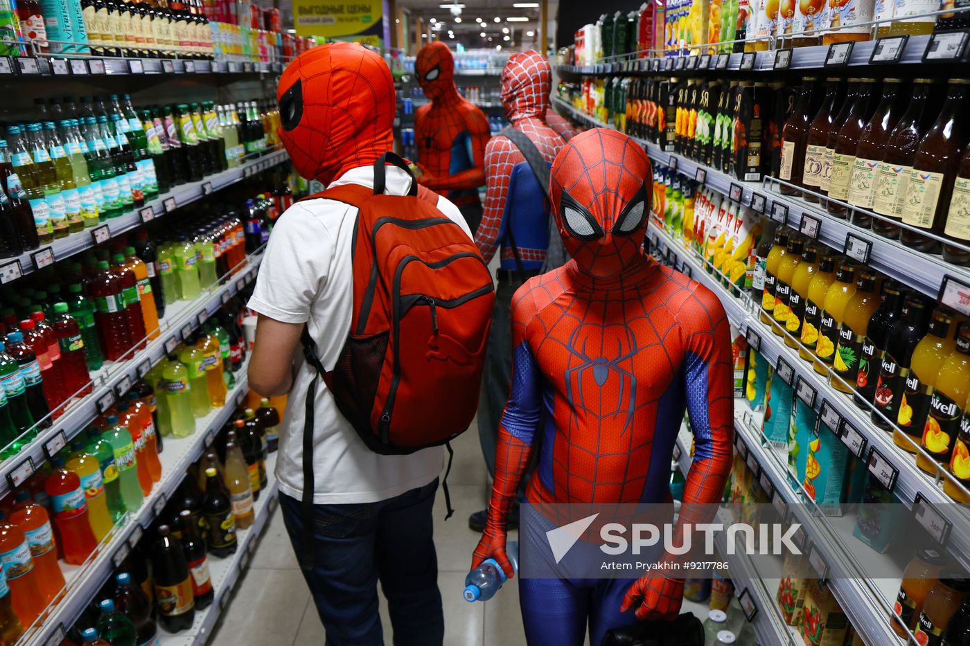 Russia Film Spiderman Fan Event