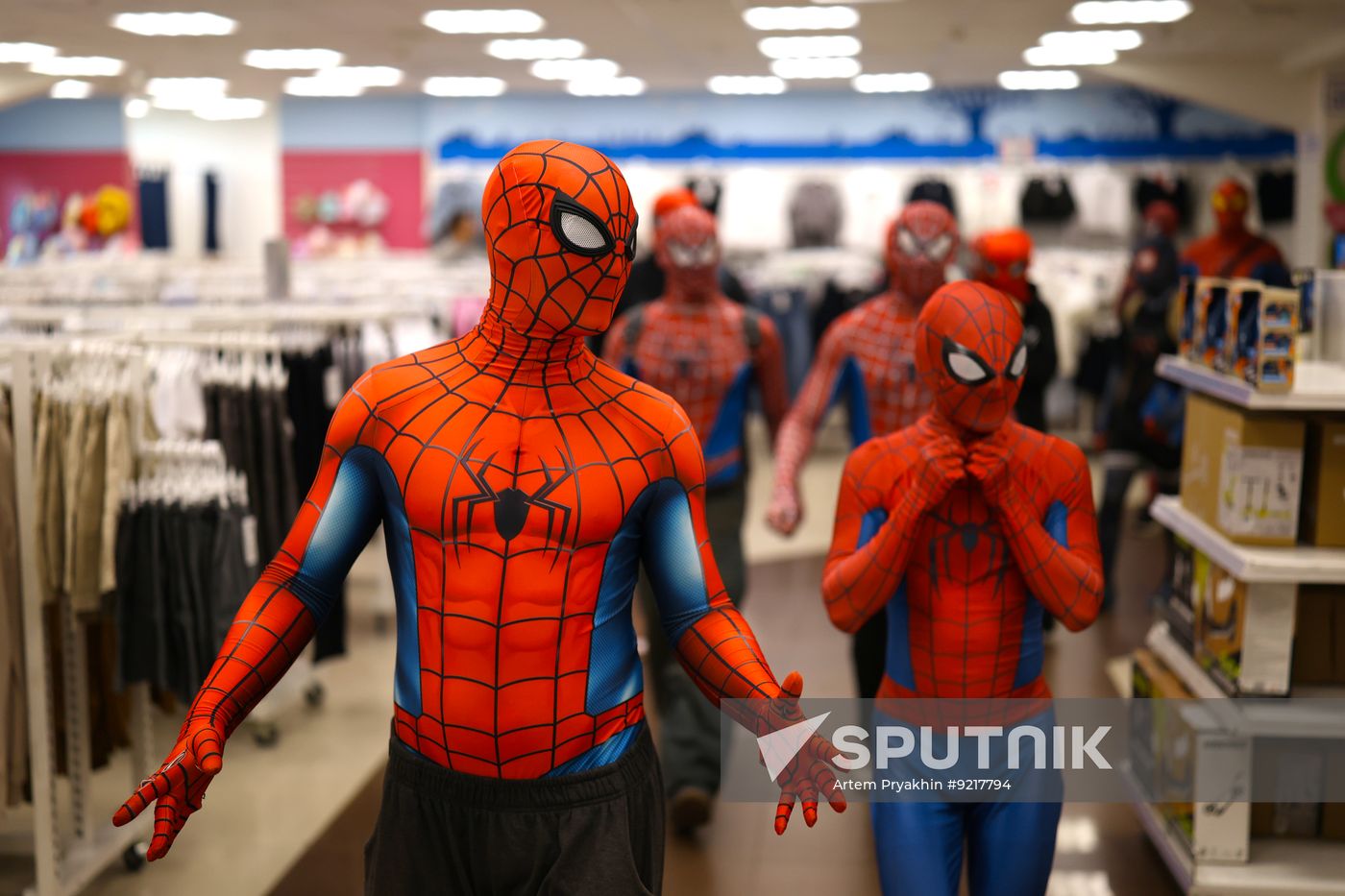 Russia Film Spiderman Fan Event