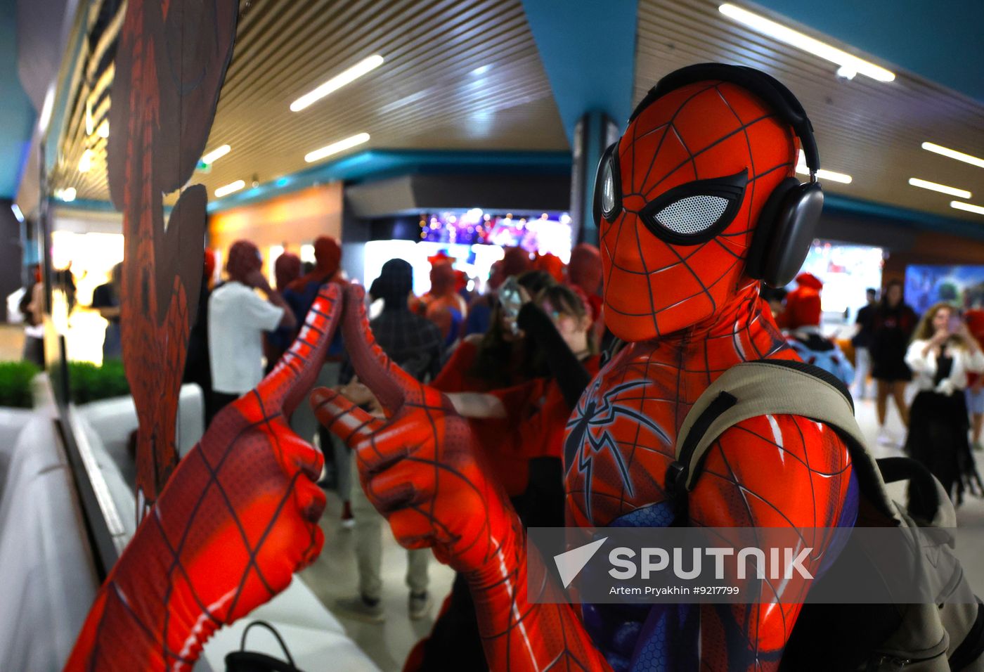 Russia Film Spiderman Fan Event