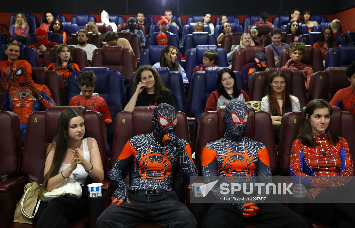 Russia Film Spiderman Fan Event