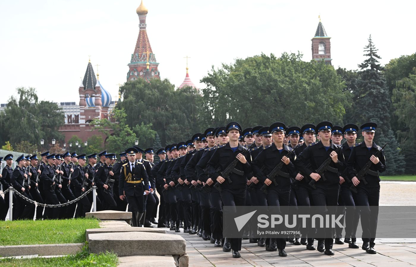 Russia Presidential Regiment Oath Taking