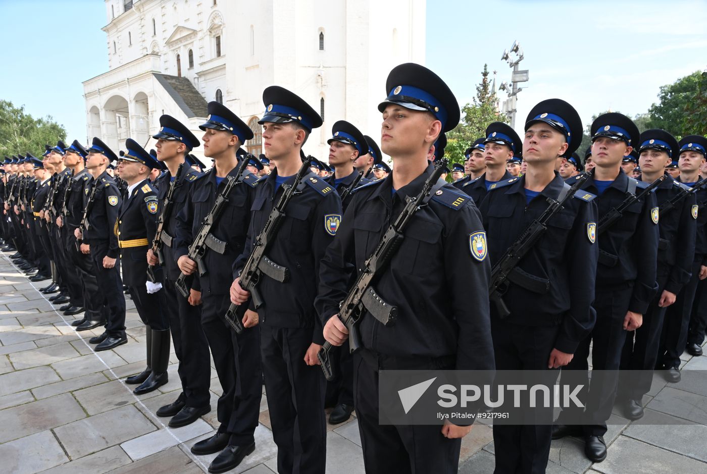 Russia Presidential Regiment Oath Taking