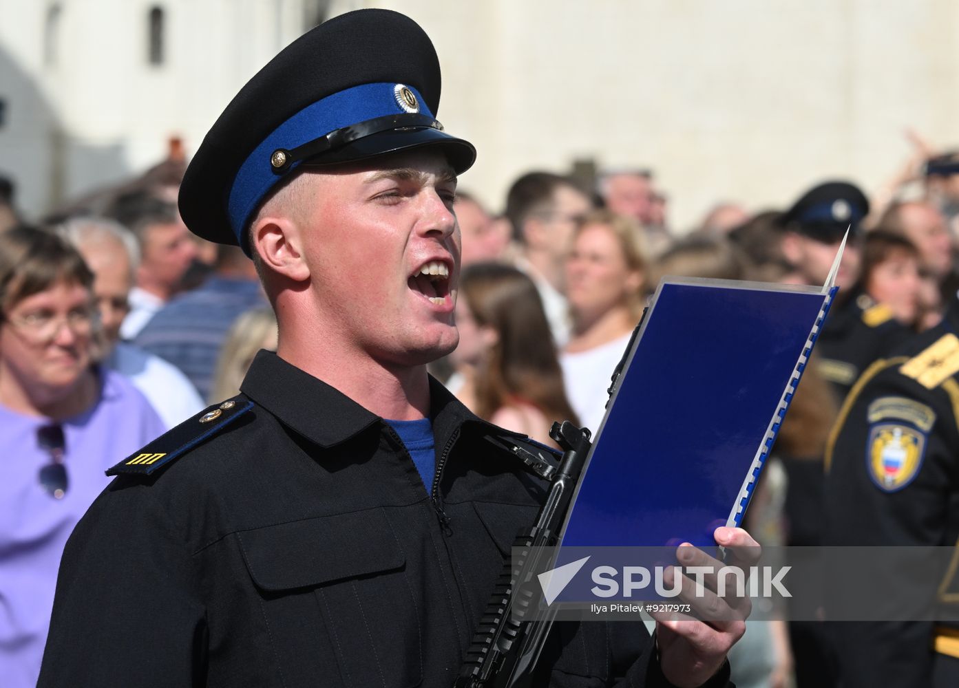 Russia Presidential Regiment Oath Taking