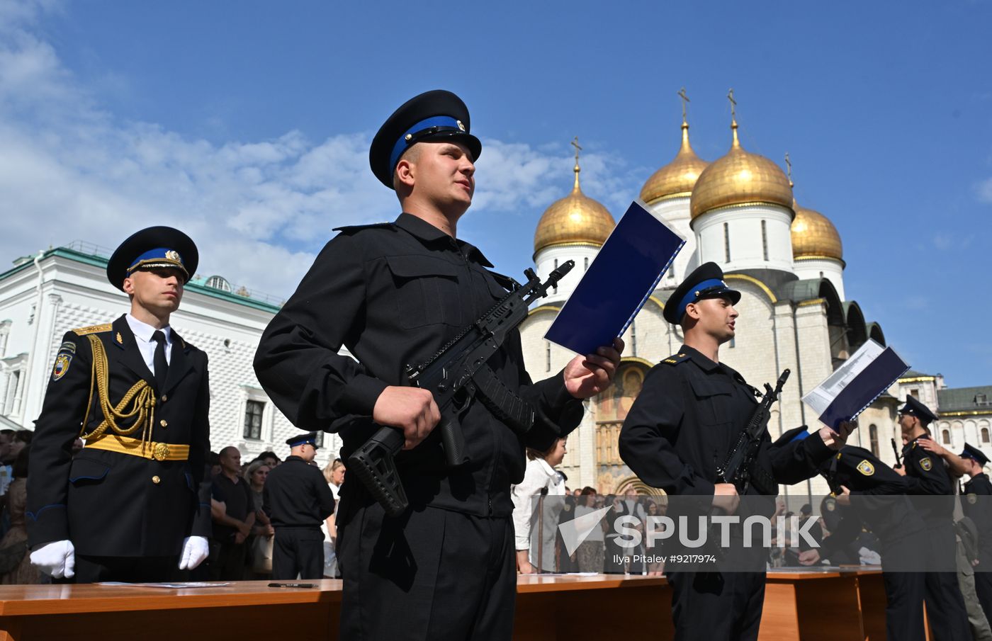 Russia Presidential Regiment Oath Taking