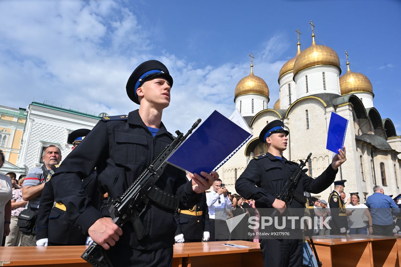 Russia Presidential Regiment Oath Taking