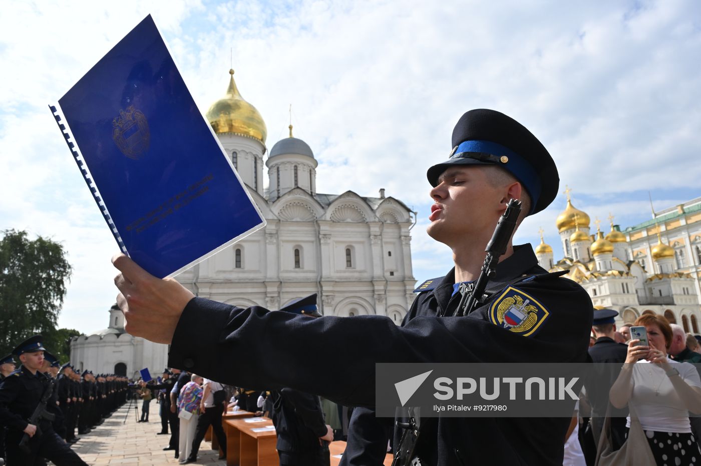 Russia Presidential Regiment Oath Taking