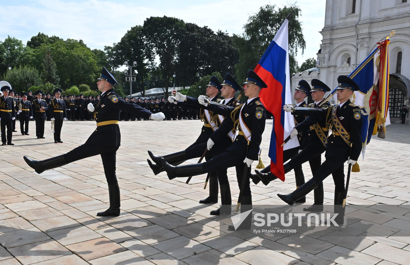 Russia Presidential Regiment Oath Taking