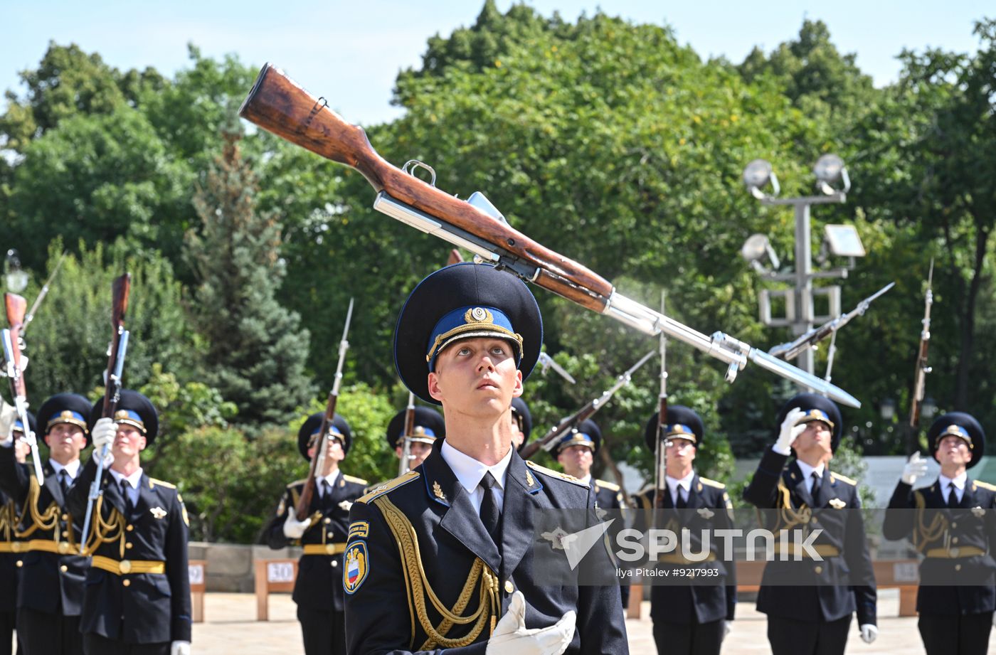 Russia Presidential Regiment Oath Taking