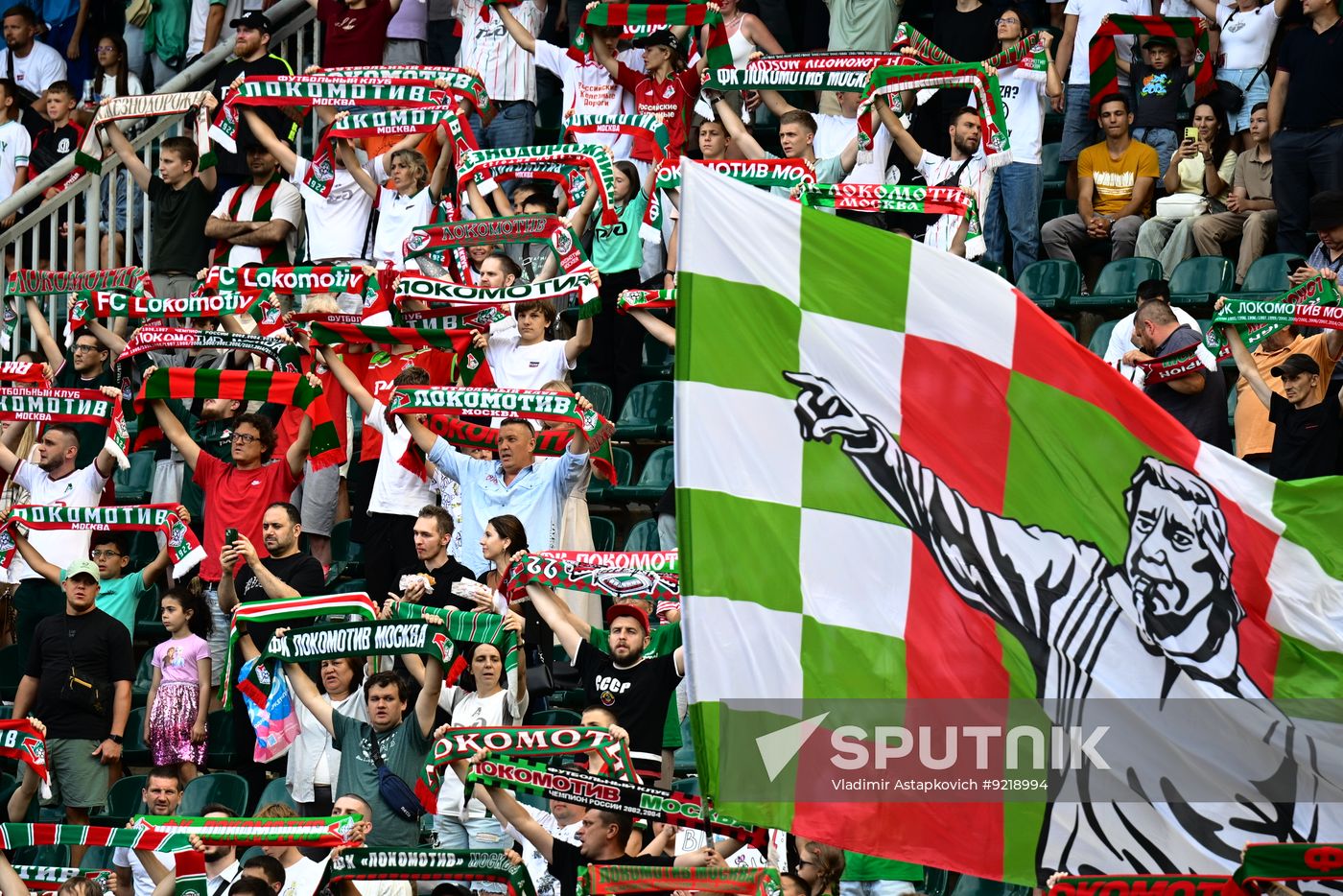 Russia Soccer Premier-League Lokomotiv - Akron