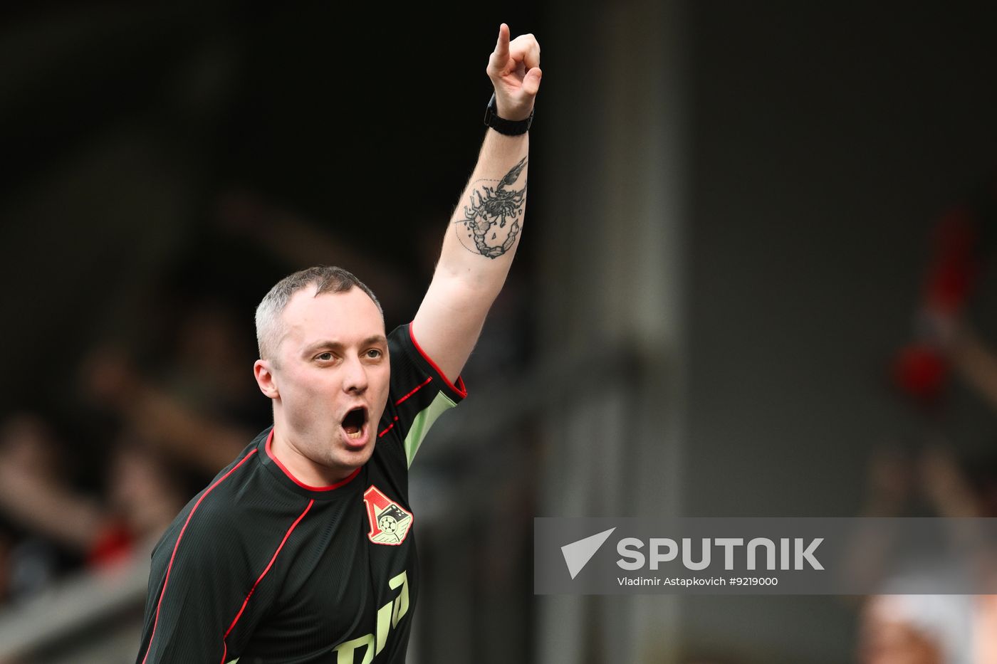 Russia Soccer Premier-League Lokomotiv - Akron
