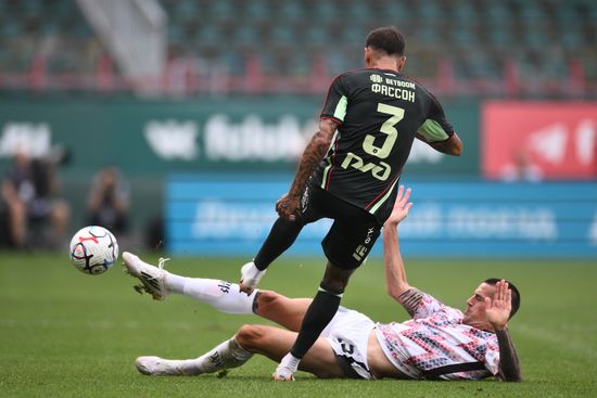 Russia Soccer Premier-League Lokomotiv - Akron