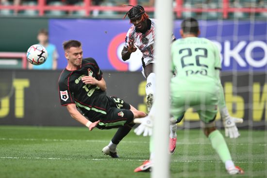 Russia Soccer Premier-League Lokomotiv - Akron
