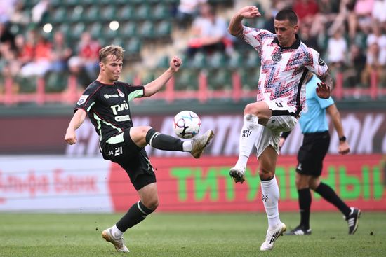 Russia Soccer Premier-League Lokomotiv - Akron