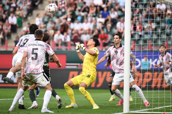 Russia Soccer Premier-League Lokomotiv - Akron