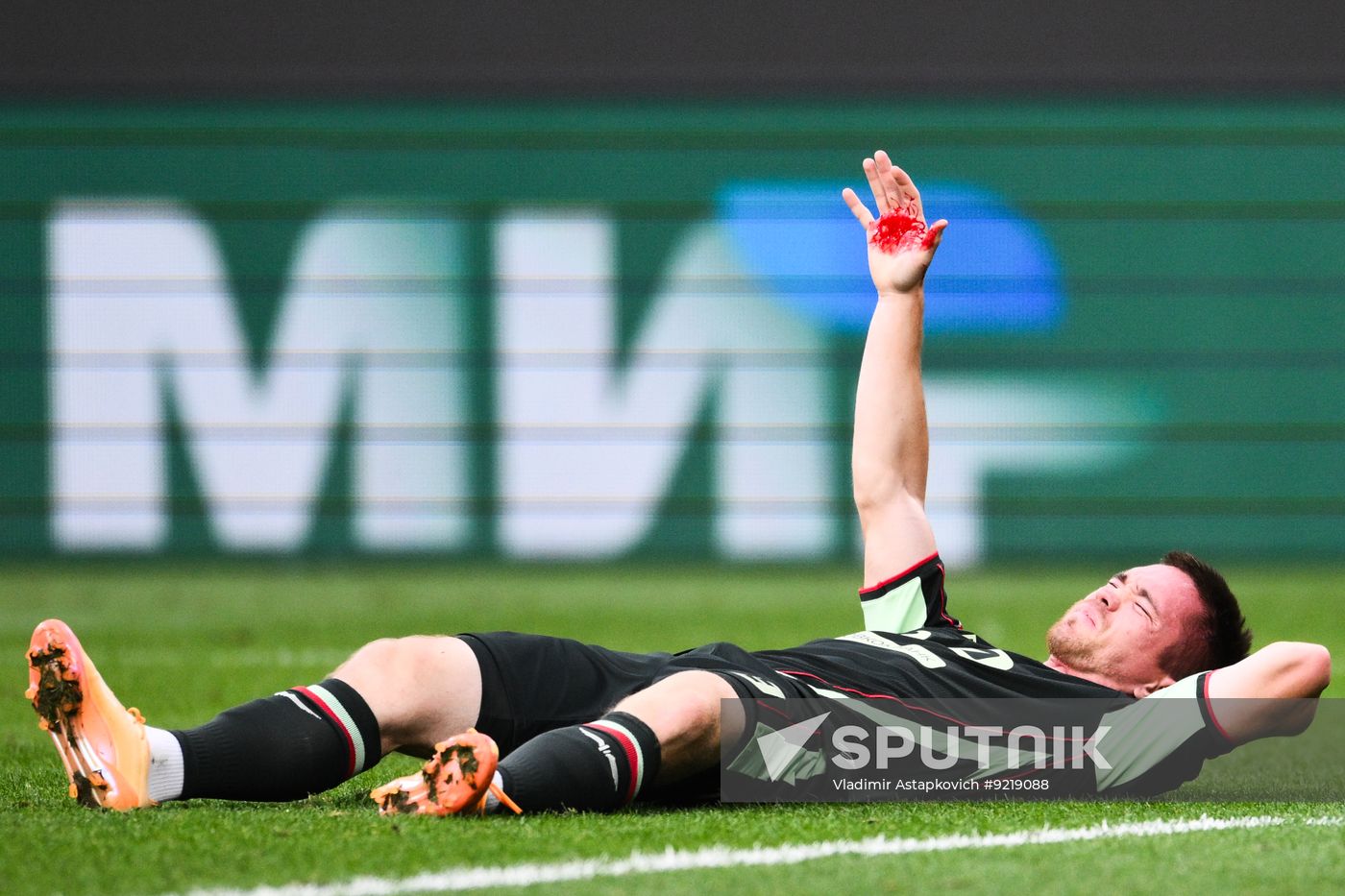 Russia Soccer Premier-League Lokomotiv - Akron