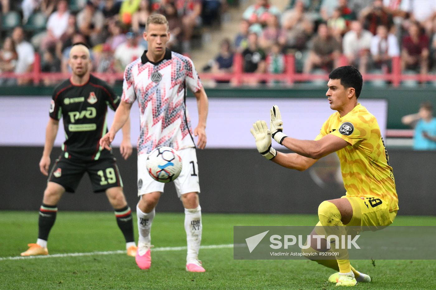 Russia Soccer Premier-League Lokomotiv - Akron