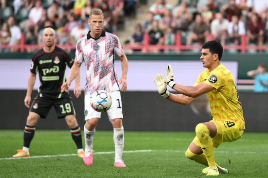 Russia Soccer Premier-League Lokomotiv - Akron