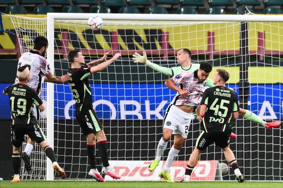 Russia Soccer Premier-League Lokomotiv - Akron