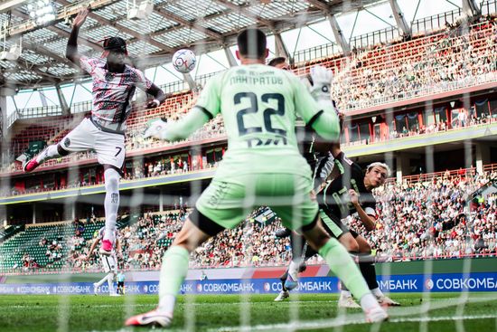 Russia Soccer Premier-League Lokomotiv - Akron