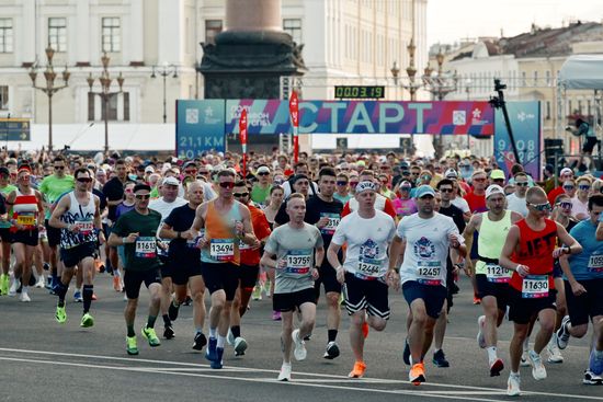 Russia Northern Capital Half Marathon