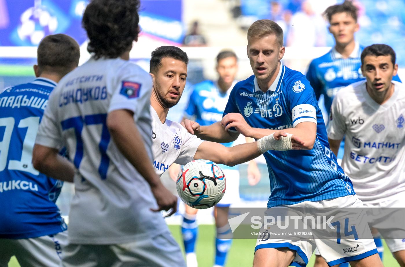 Russia Soccer Premier-League Dynamo - Dynamo Mkh