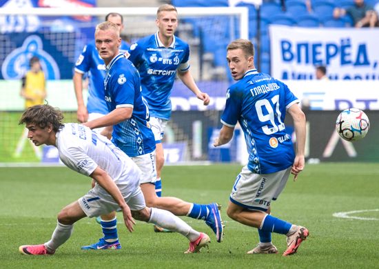 Russia Soccer Premier-League Dynamo - Dynamo Mkh