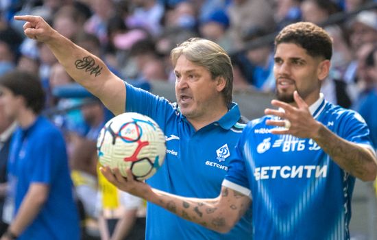 Russia Soccer Premier-League Dynamo - Dynamo Mkh