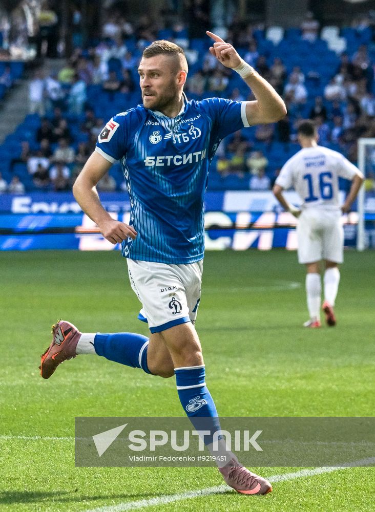 Russia Soccer Premier-League Dynamo - Dynamo Mkh